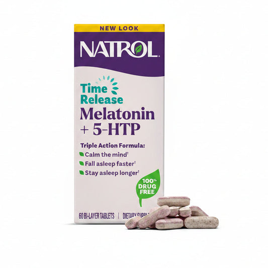Melatonina + 5 HTP Advanced sleep 60 tabletas - Natrol