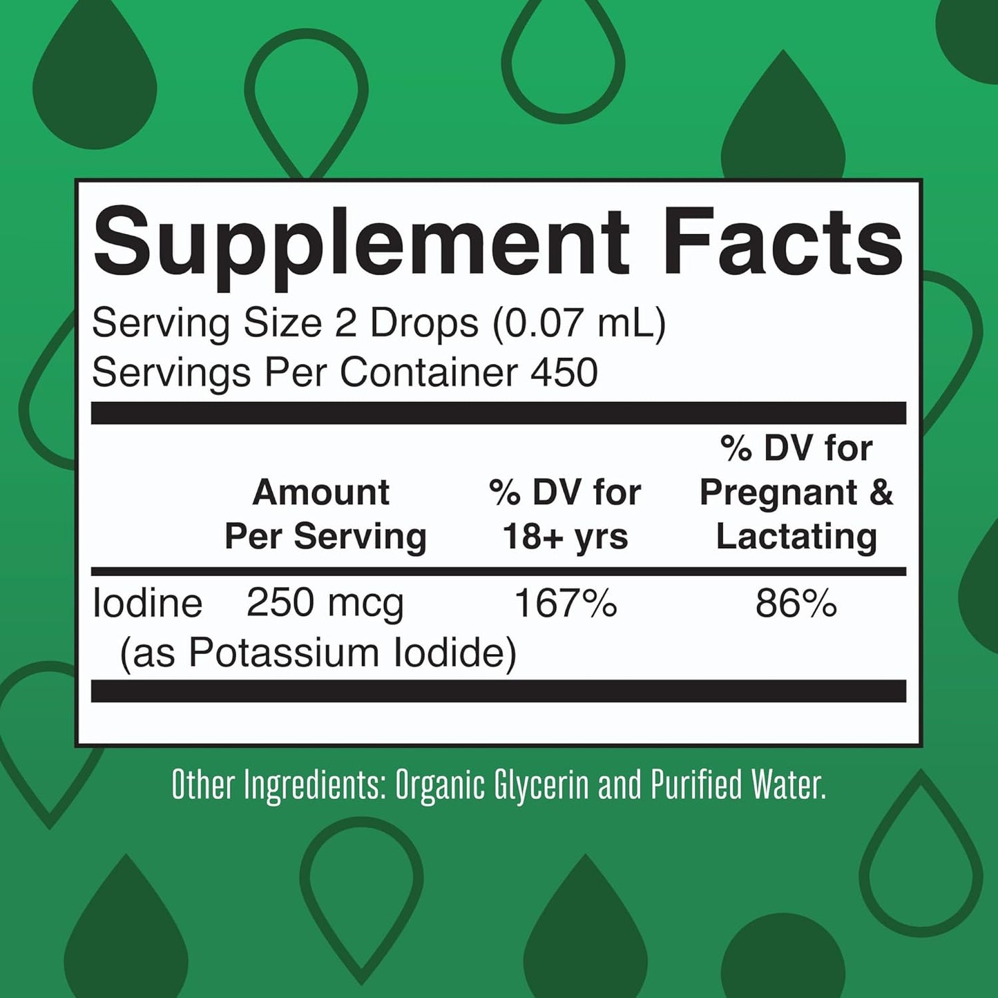 MaryRuth Organics Gotas líquidas de yodo, 30ml