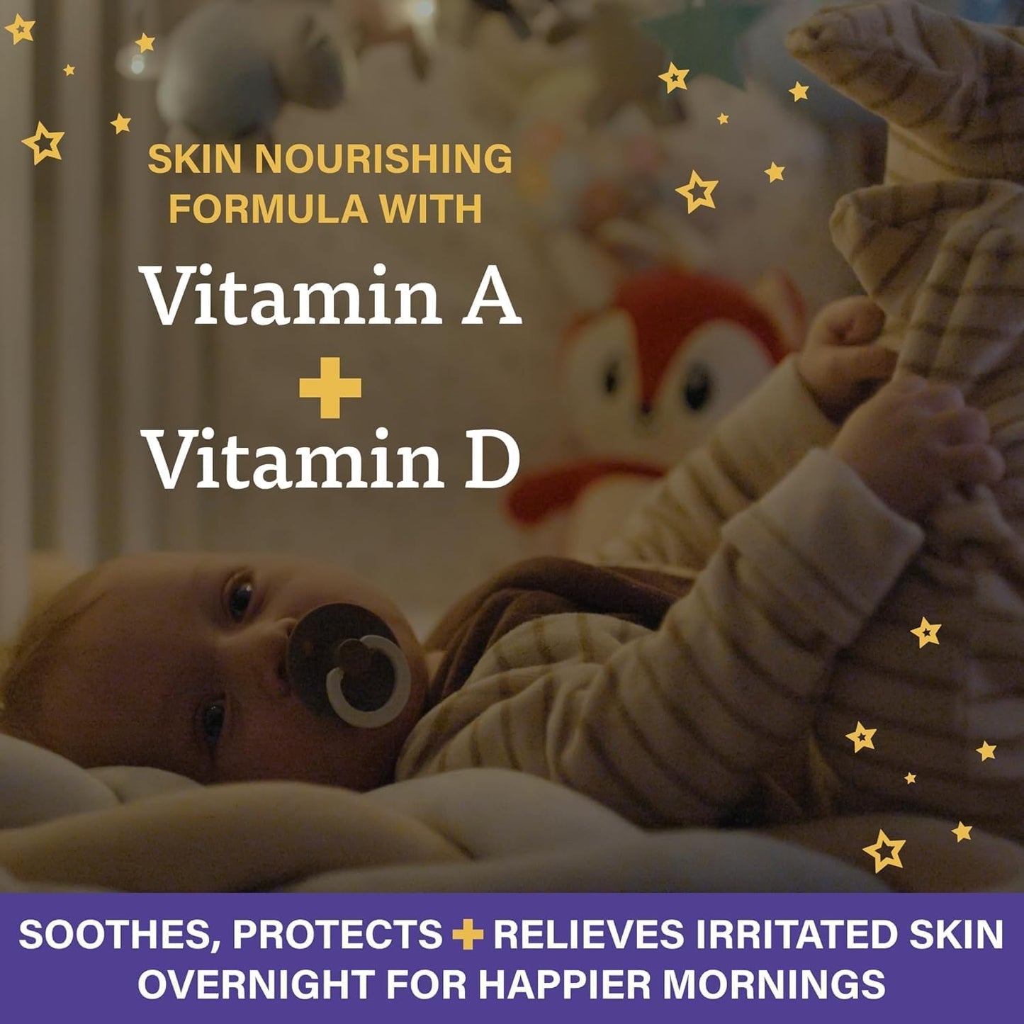 A+D Overnight Healing -  Crema  para la dermatitis del pañal de curacion Noctura - A+D para bebés, alivia, protege y cura durante la noche. 102 gr.