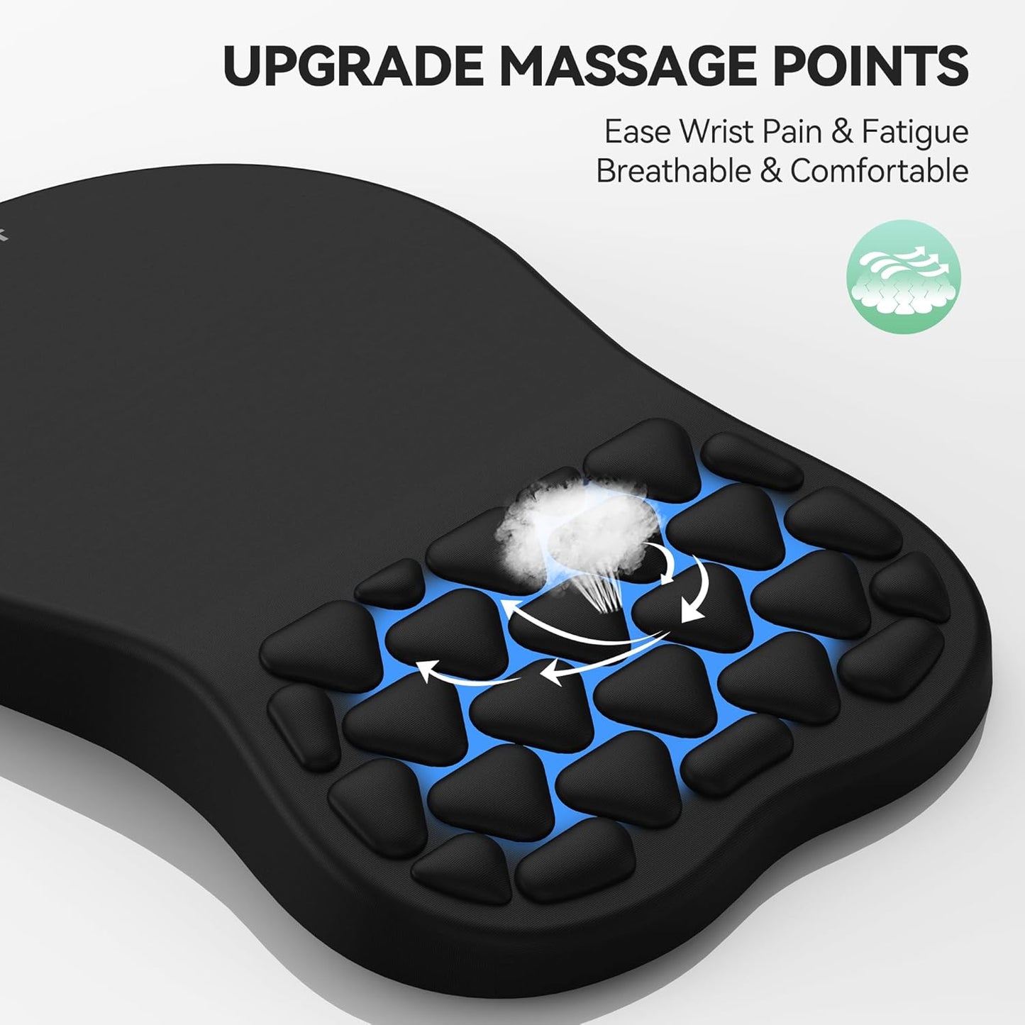TECKNET Ergonomic Mouse Pad with Wrist Rest