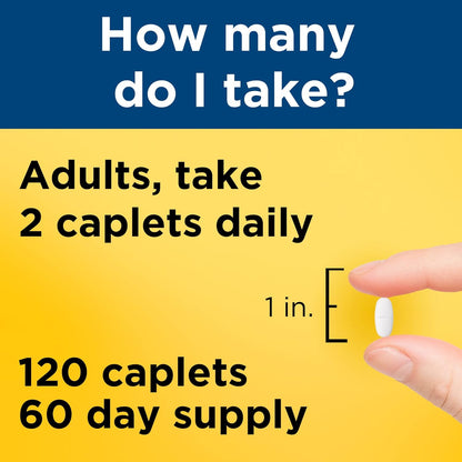 Nature Made Complejo de glucosamina condroitina con MSM, 120 comprimidos