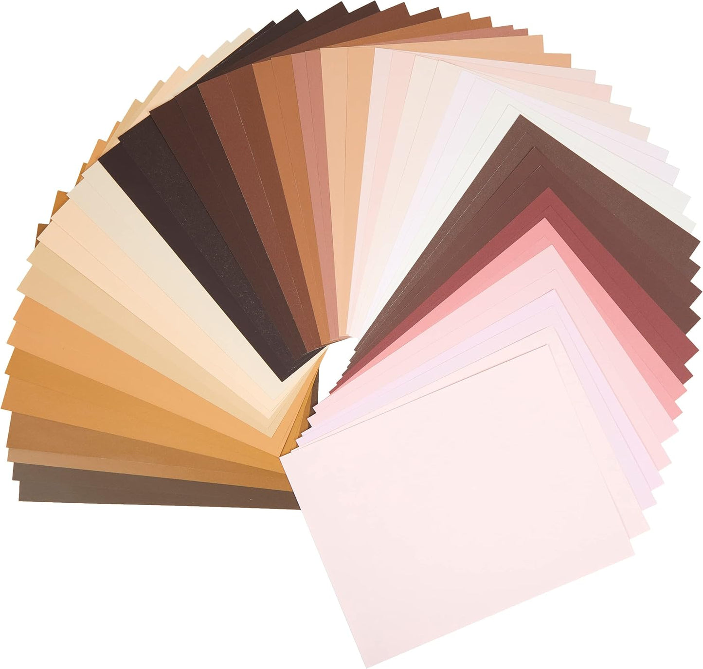 Crayola Papel de construcción en colores del mundo, 21 cm x 27 cm 24 colores, suministros para manualidades, 48 hojas