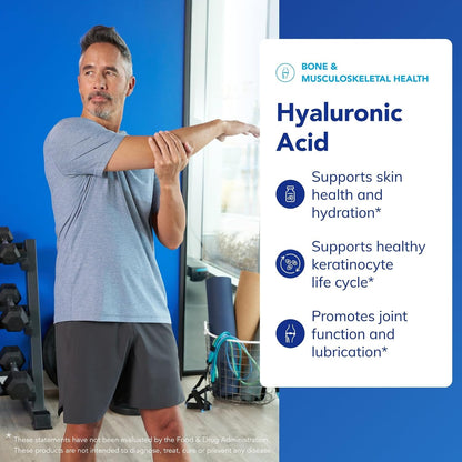 Pure Encapsulations Ácido hialurónico para hidratación de la piel - 60 cápsulas
