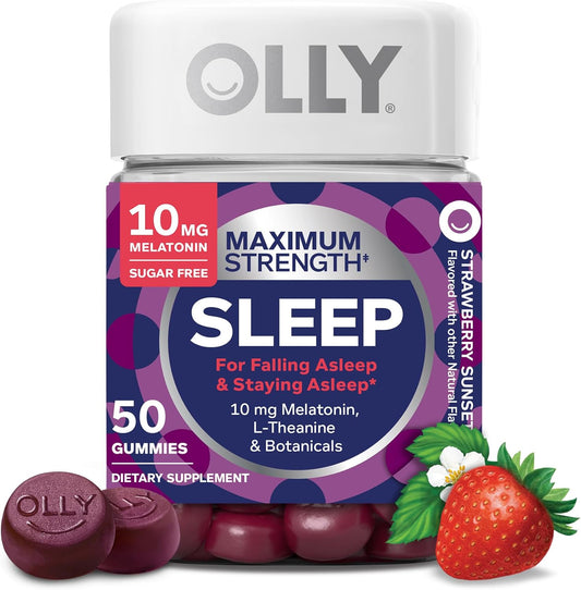 Olly - Sleep 10mg descanso intenso, 50 gummies