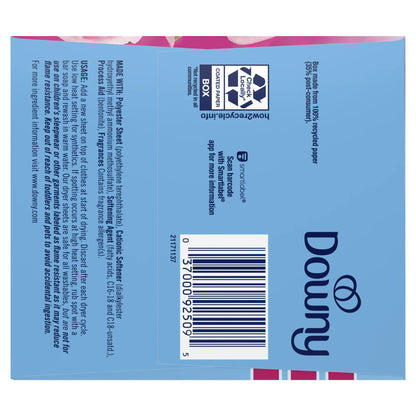 Toallitas suavizantes para secadora Downy, aroma fresco de abril, 240 unidades