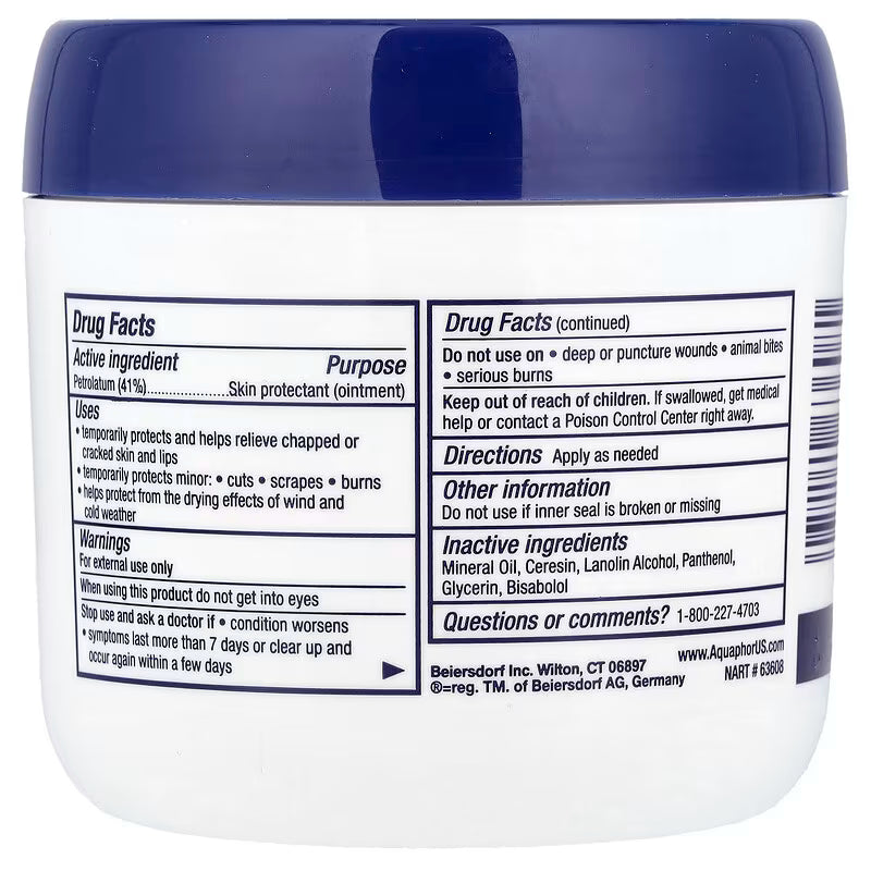 Aquaphor, ungüento curativo, terapia avanzada, protector cutáneo