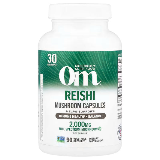 Mushroom Superfood - OM Reishi 90 capsulas
