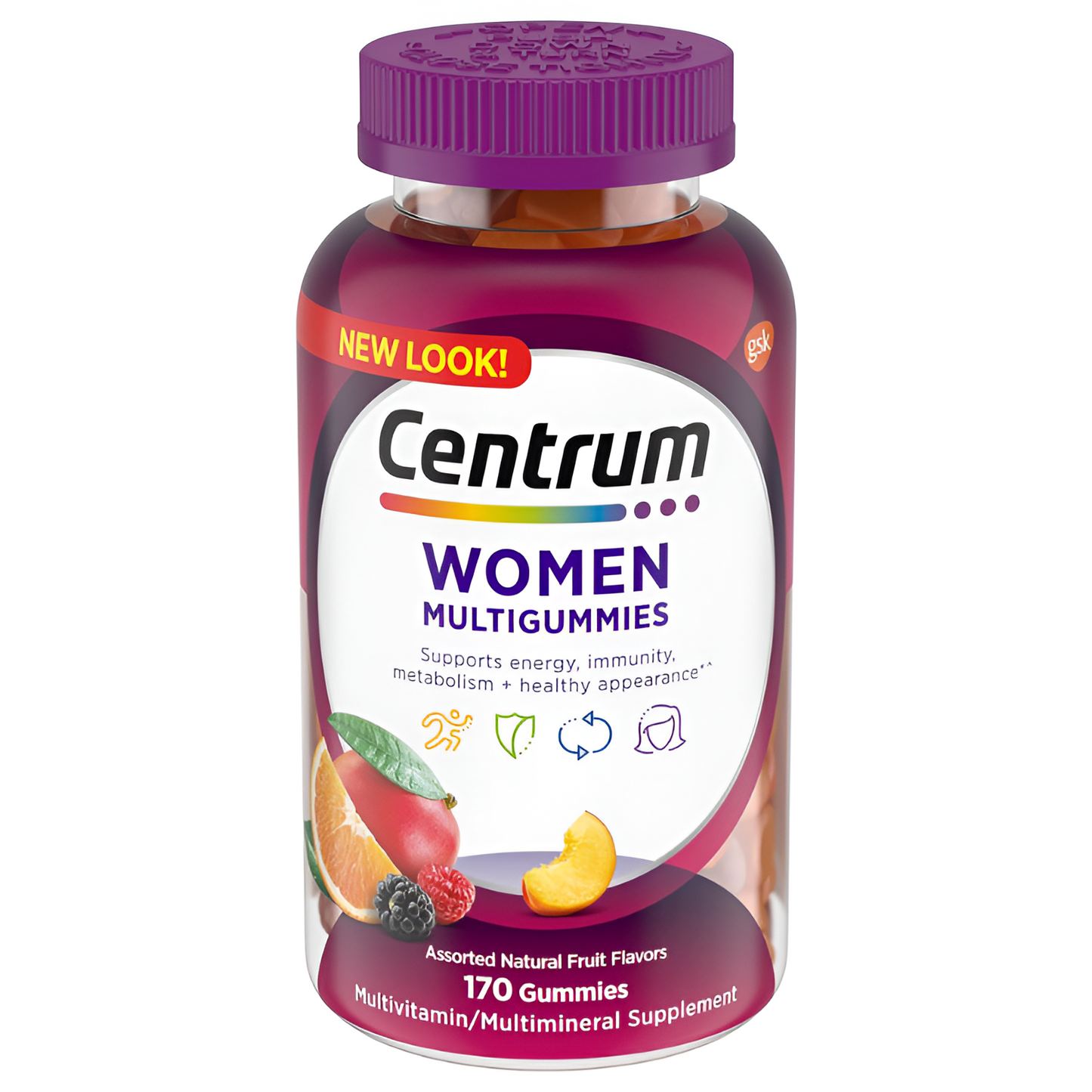 Centrum Multigummies Multivitamínico para mujer en gomitas