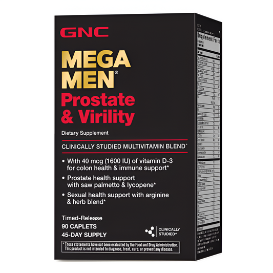 Mega Men Prostate & virility - GNC - 90 Capsulas