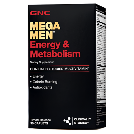 Mega Men Energia y  Metabolismo GNC - caps
