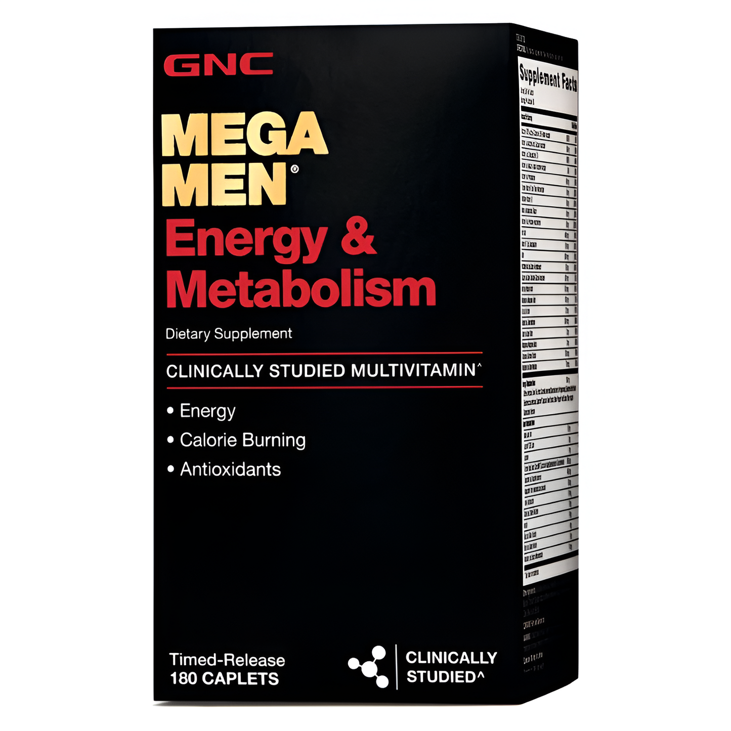 Mega Men Energia y  Metabolismo GNC - caps