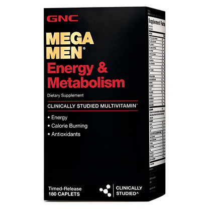 Mega Men Energia y  Metabolismo GNC - caps
