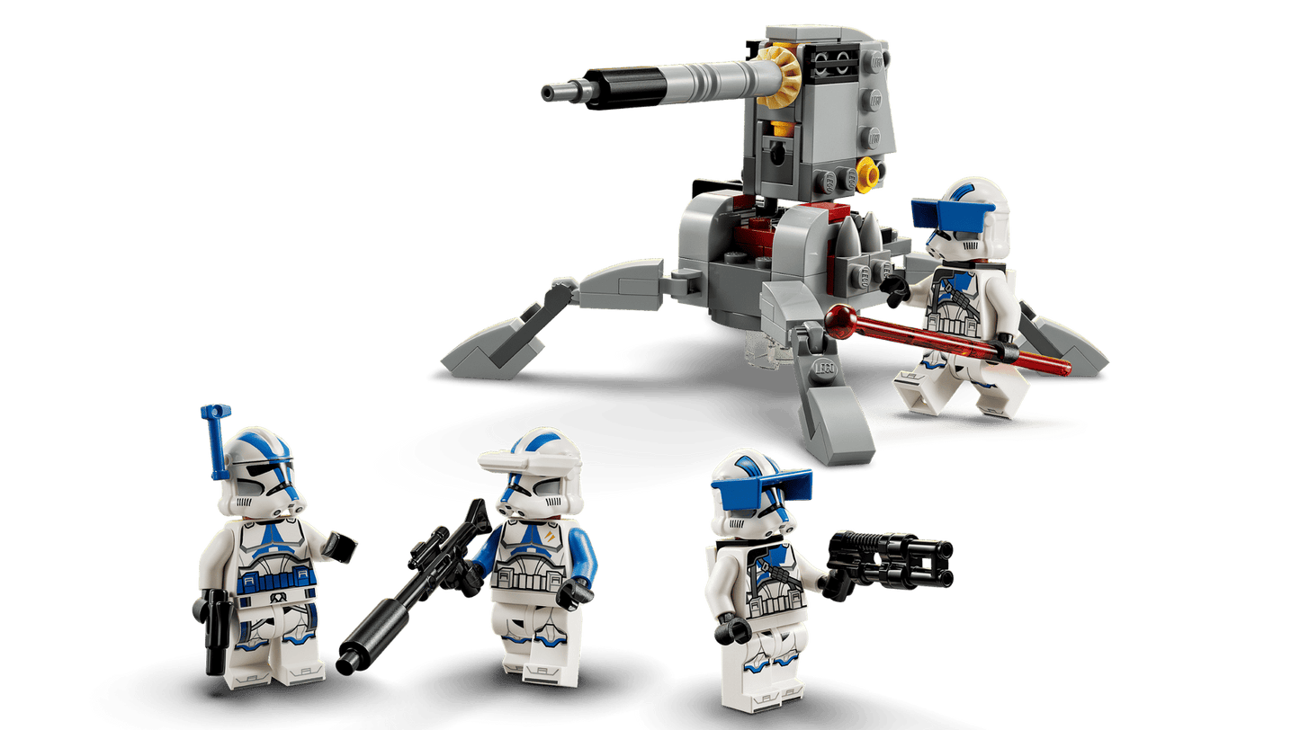 Lego - Star Wars™ Pack de batalla de los Soldados Clon 501™  #75345, 119 piezas