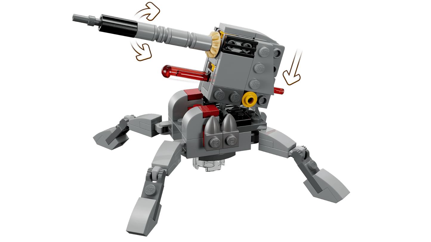 Lego - Star Wars™ Pack de batalla de los Soldados Clon 501™  #75345, 119 piezas