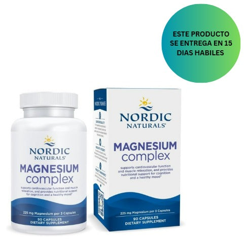 Nordic Naturals Complejo de magnesio - 90 cápsulas