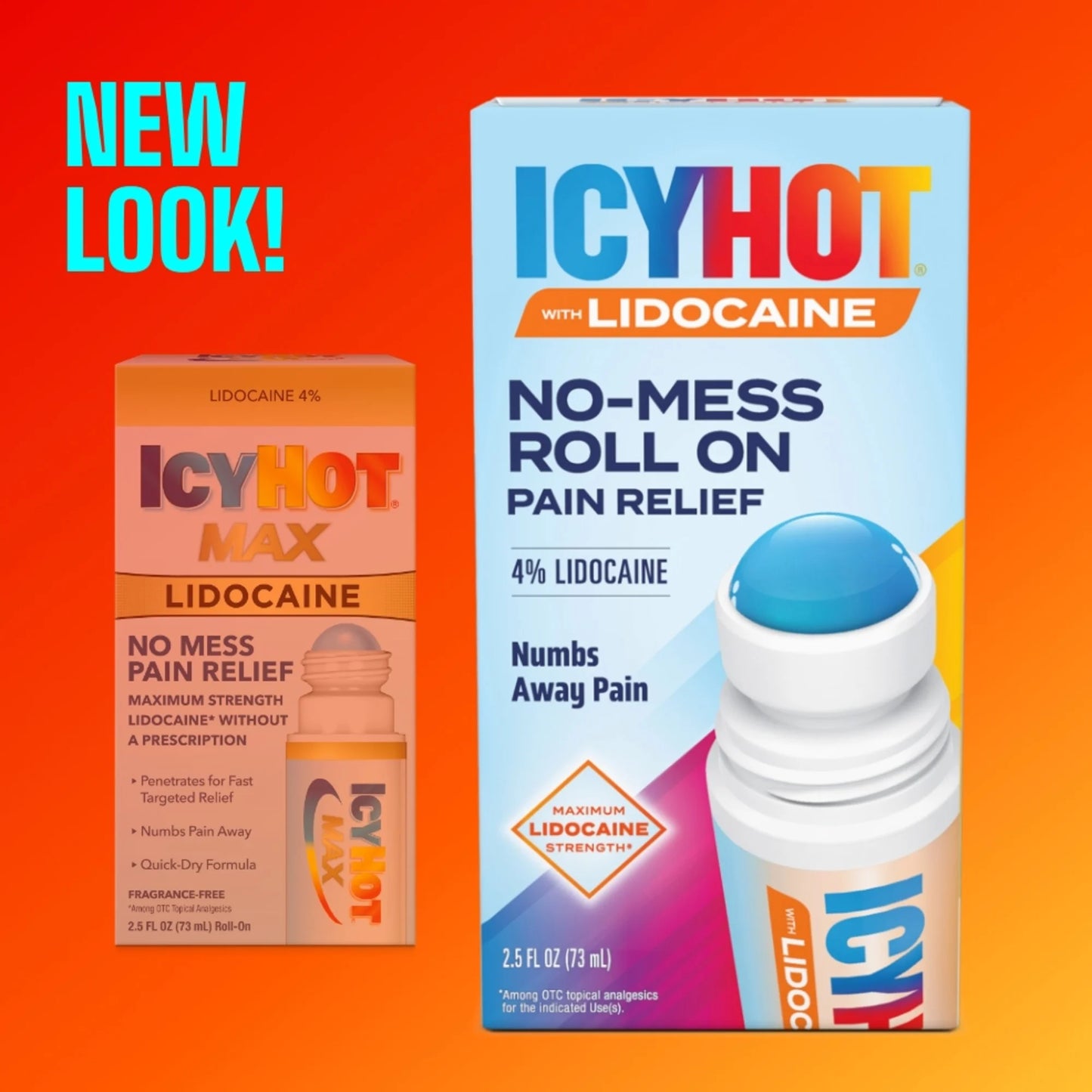 Icy Hot  Lidocaina  alivia  el dolor  - 73ml