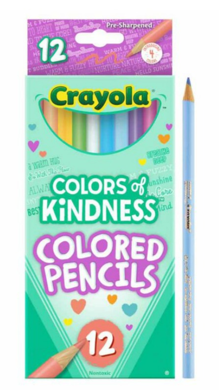 Lápices de colores Colors of Kindness, 12 unidades