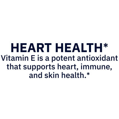 Spring Valley Vitamina E extrafuerte con D-alfa, 670 mg (1000 UI), 60 cápsulas