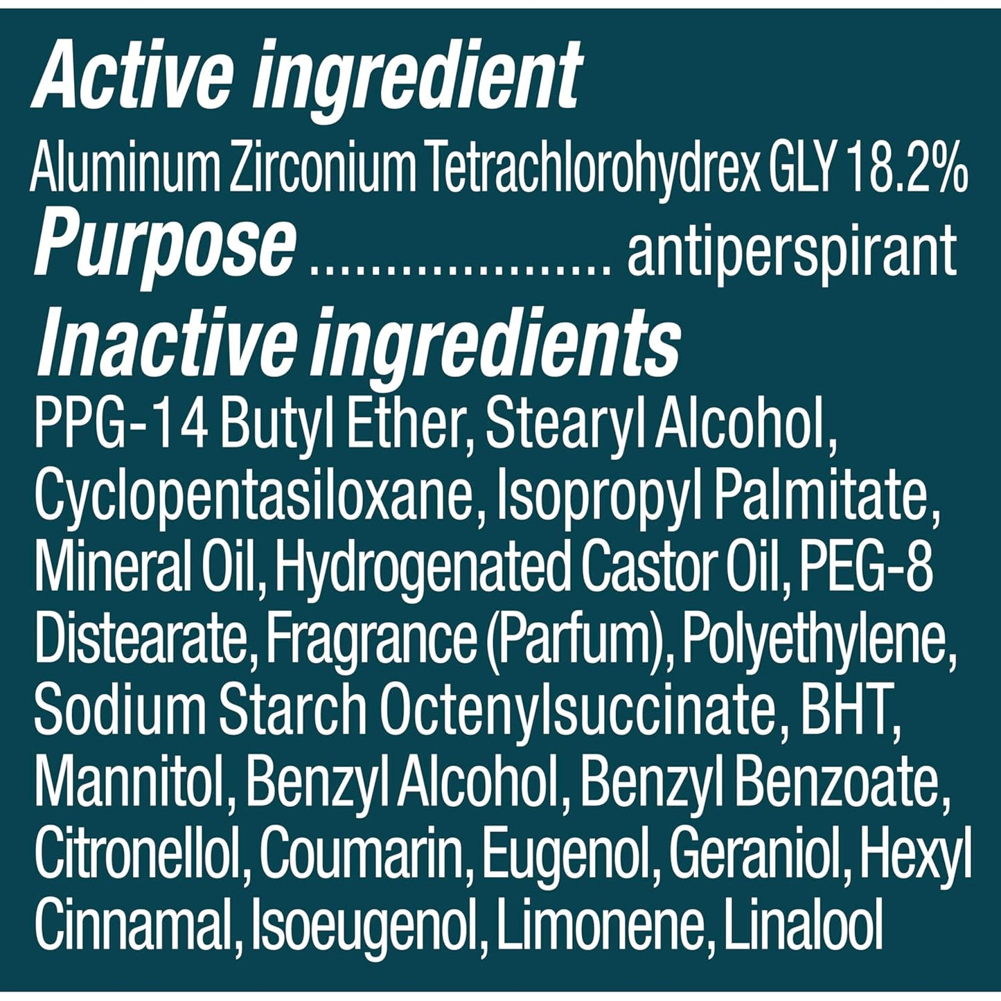 Degree Desodorante antitranspirante original Cool Rush 48 horas de protección contra el sudor y el olor, antitranspirante para hombres, 76g