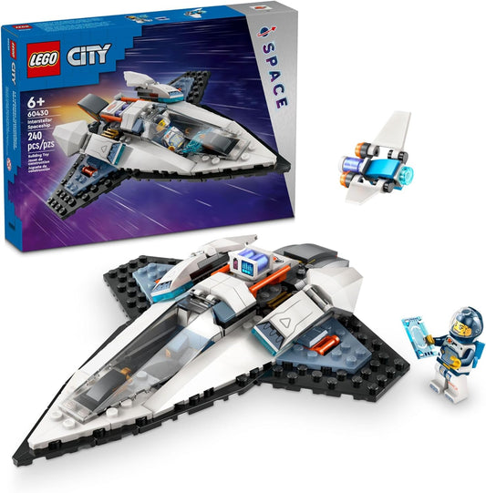 LEGO City Nave Espacial Interestelar de Juguete para Niños, 60430