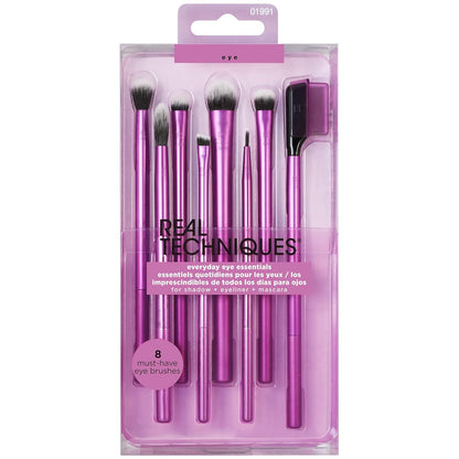 Real Techniques Everyday eye Essentials - 8 brochas