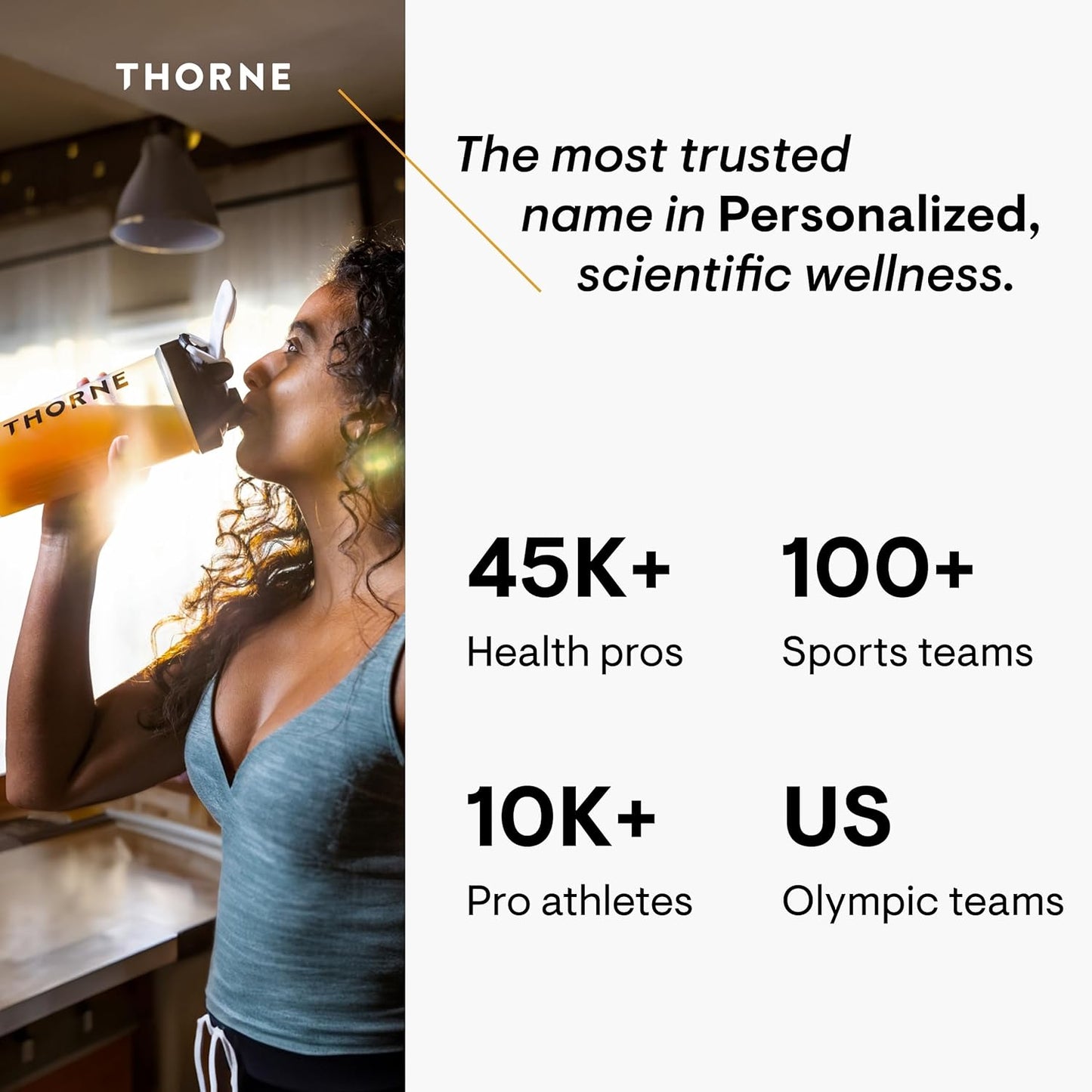 Thorne Research - Creatina en polvo para promover la producción de energía, masa corporal magra, resistencia muscular y potencia. Certificado NSF para el deporte