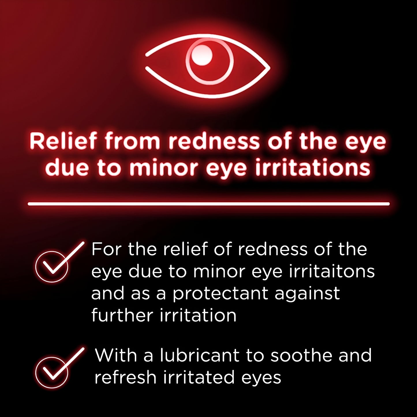 Visine Red Eye Hydrating Comfort Alivio del enrojecimiento y gotas lubricantes para ayudar a hidratar los ojos rojos, Tetrahidrozolina HCl, 15ml