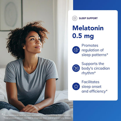Pure Encapsulations Melatonina 0.5 mg – 180 cápsulas