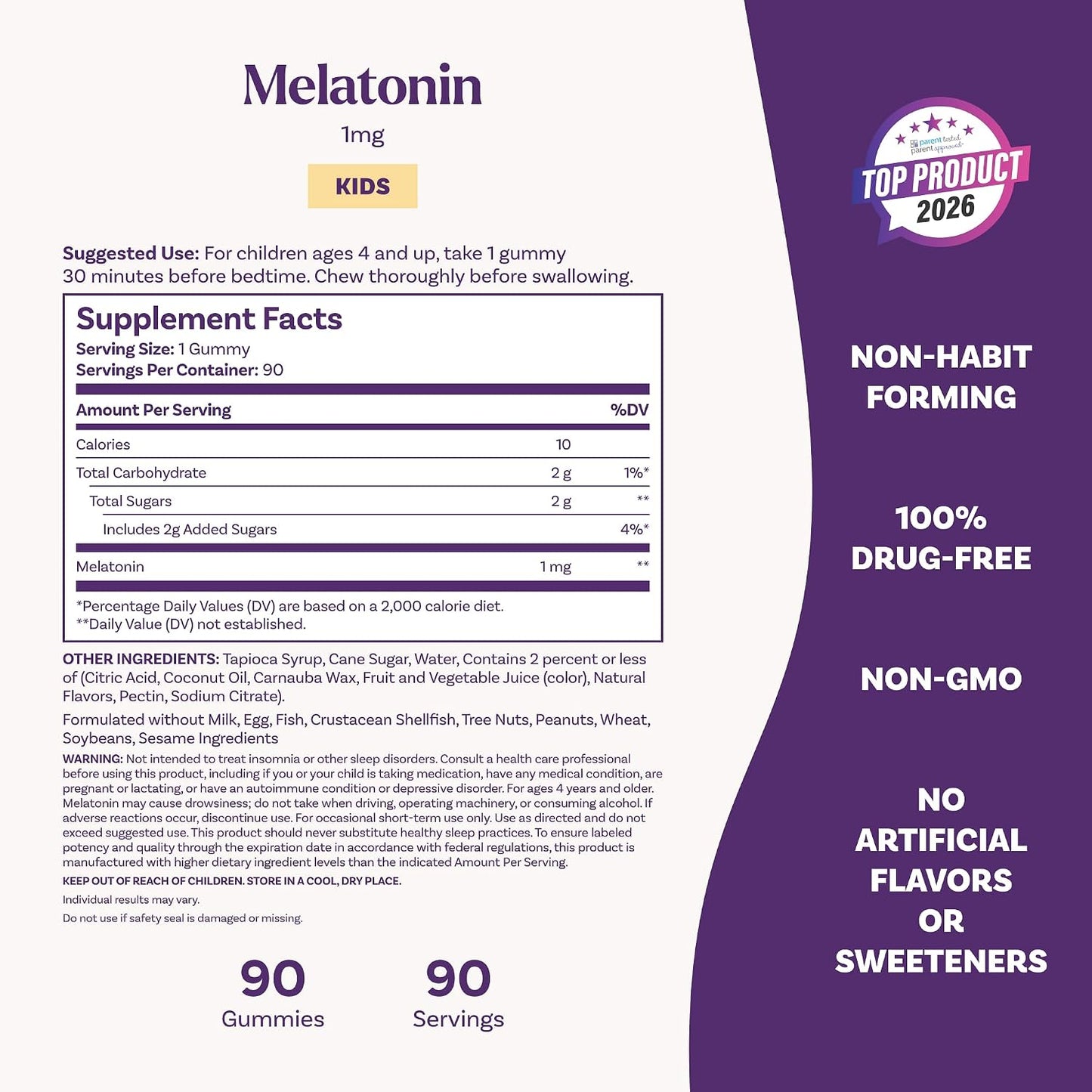 Kids Melatonin Gummies - Natrol - Gomitas