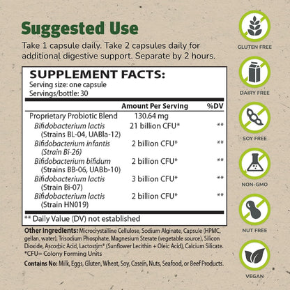 Master Supplements TruBifido - 30 cápsulas