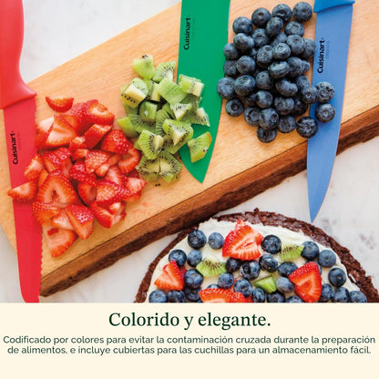 Cuisinart Colección Juego de 12 Cuchillos, Multicolor Advantage-Cutlery-Set, Multicolor