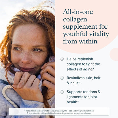 Youtheory - Colageno con Biotin, 390  Tabletas