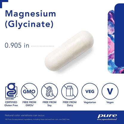 Pure Encapsulations - Magnesio Glicinato en Cápsulas