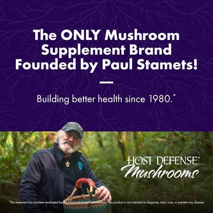 Host Defense Mushrooms Lion's Mane, 120 Capsulas