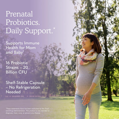 Garden of Life Dr. Formulated, probióticos para tomar una vez al día prenatal, 30 capsulas