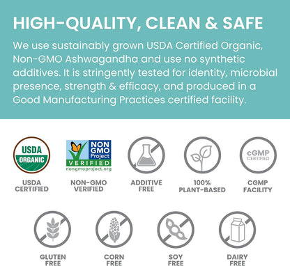 Himalaya - Organic Ashwagandha 90 capsulas