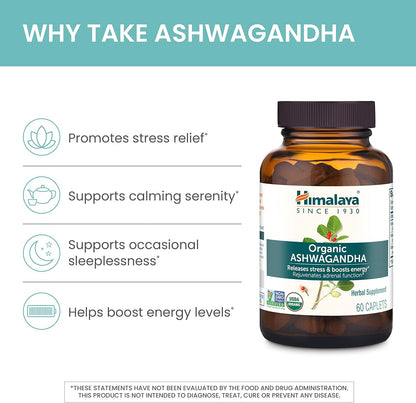Himalaya - Organic Ashwagandha 90 capsulas