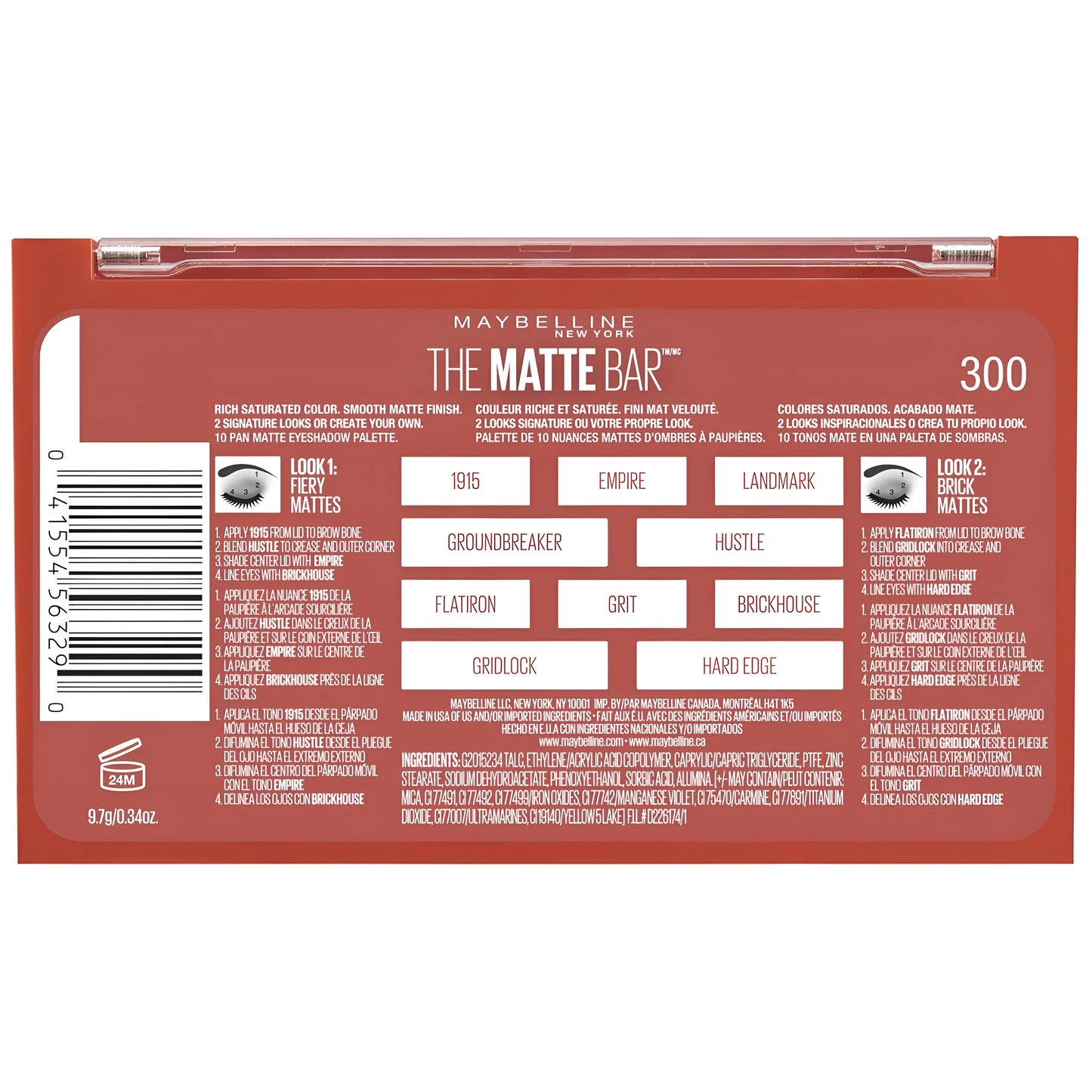The Matte Bar  by Maybelline 300