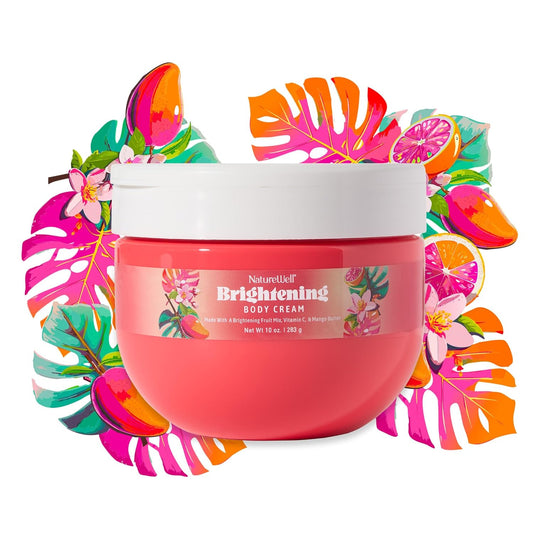 NATURE WELL Crema corporal iluminadora, 283g