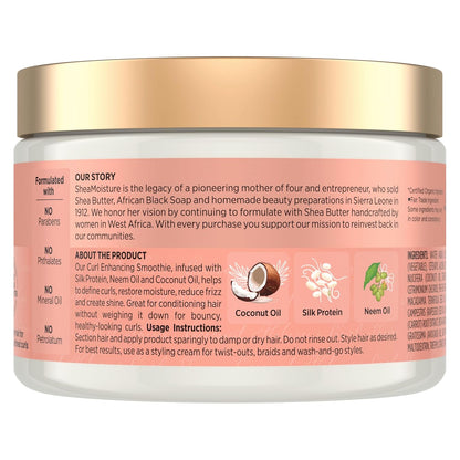SheaMoisture Crema Smoothie para Definir Rizos, 340g