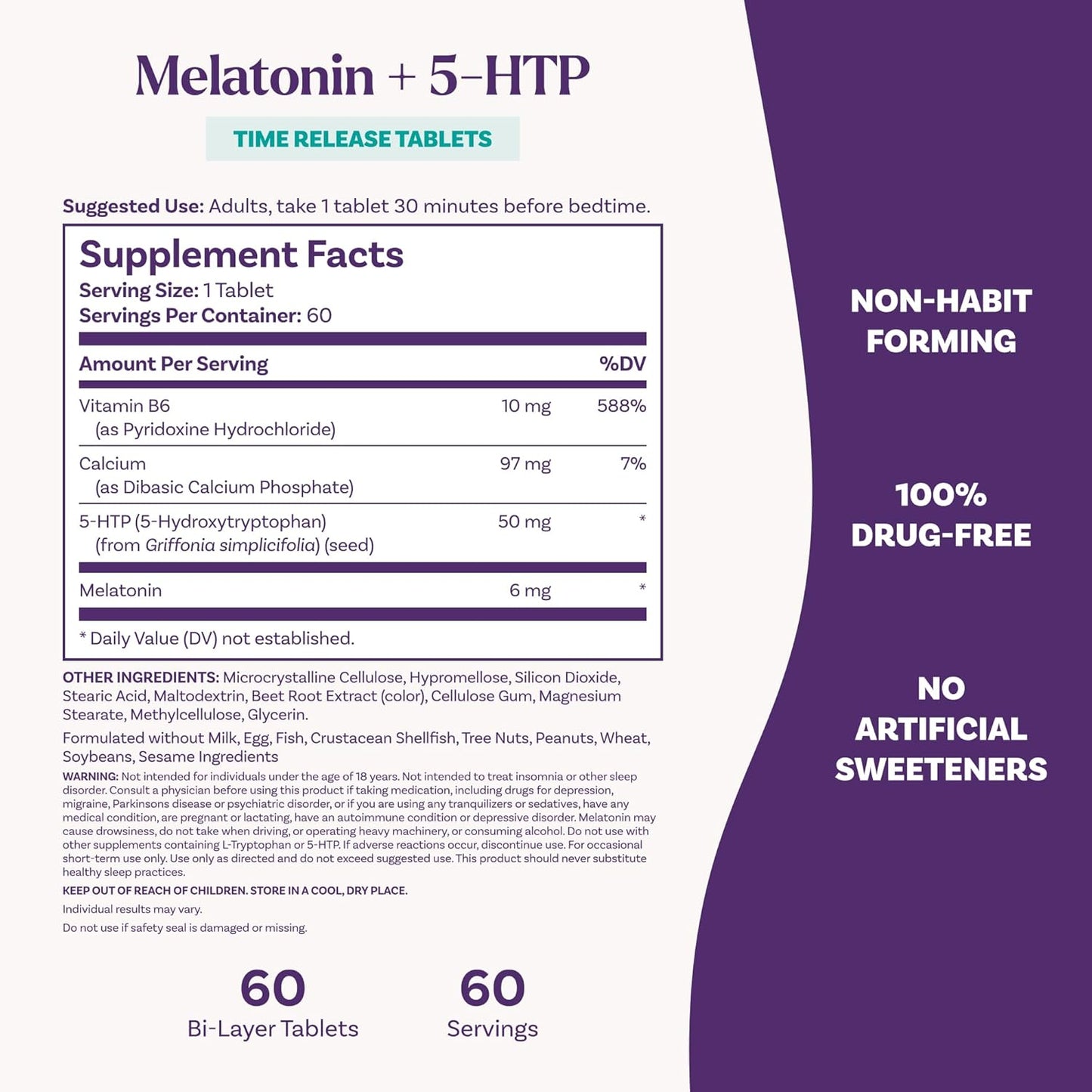 MELATONINA NATROL 10MG. ADVANCED SLEEP- TIME RELEASE en TABLETAS