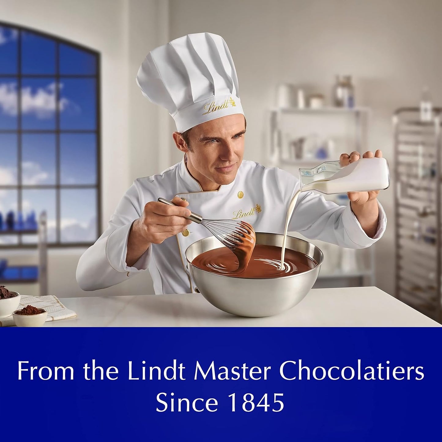Lindt Classic Recipe - Barra de chocolate con leche 125 gr