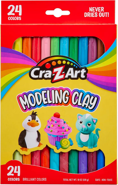 CRA-Z-Art Arcilla para modelar, 24 unidades