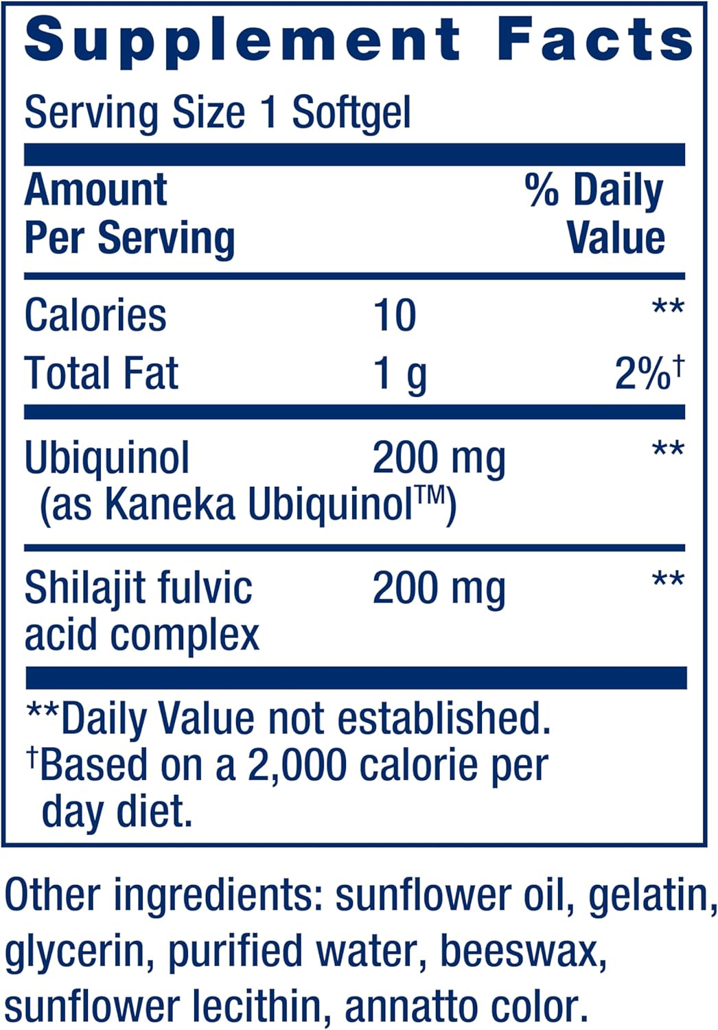 Life Extension Super Ubiquinol CoQ10 200mg , 30 Capsulas
