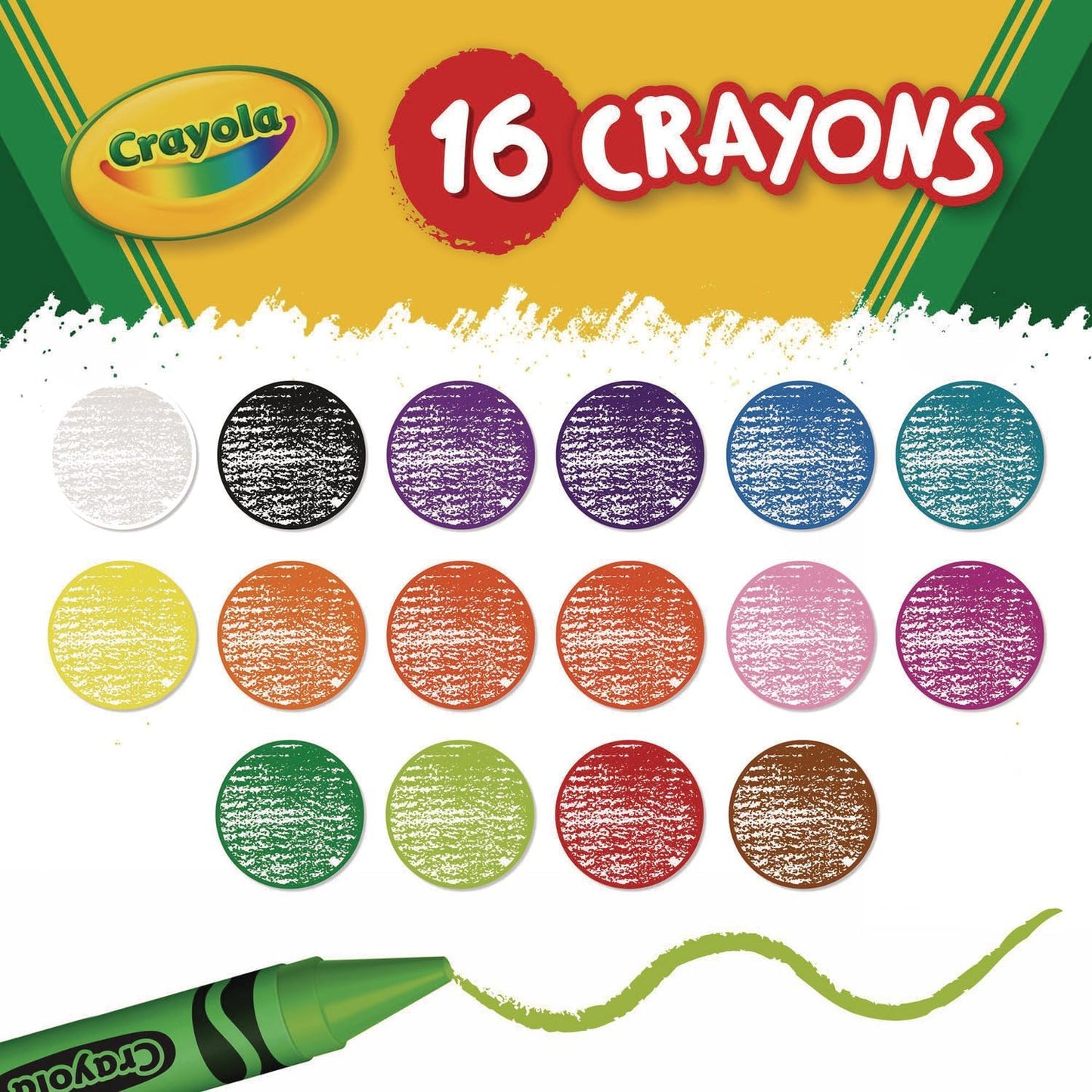 Crayones jumbo Crayola 16 unidades