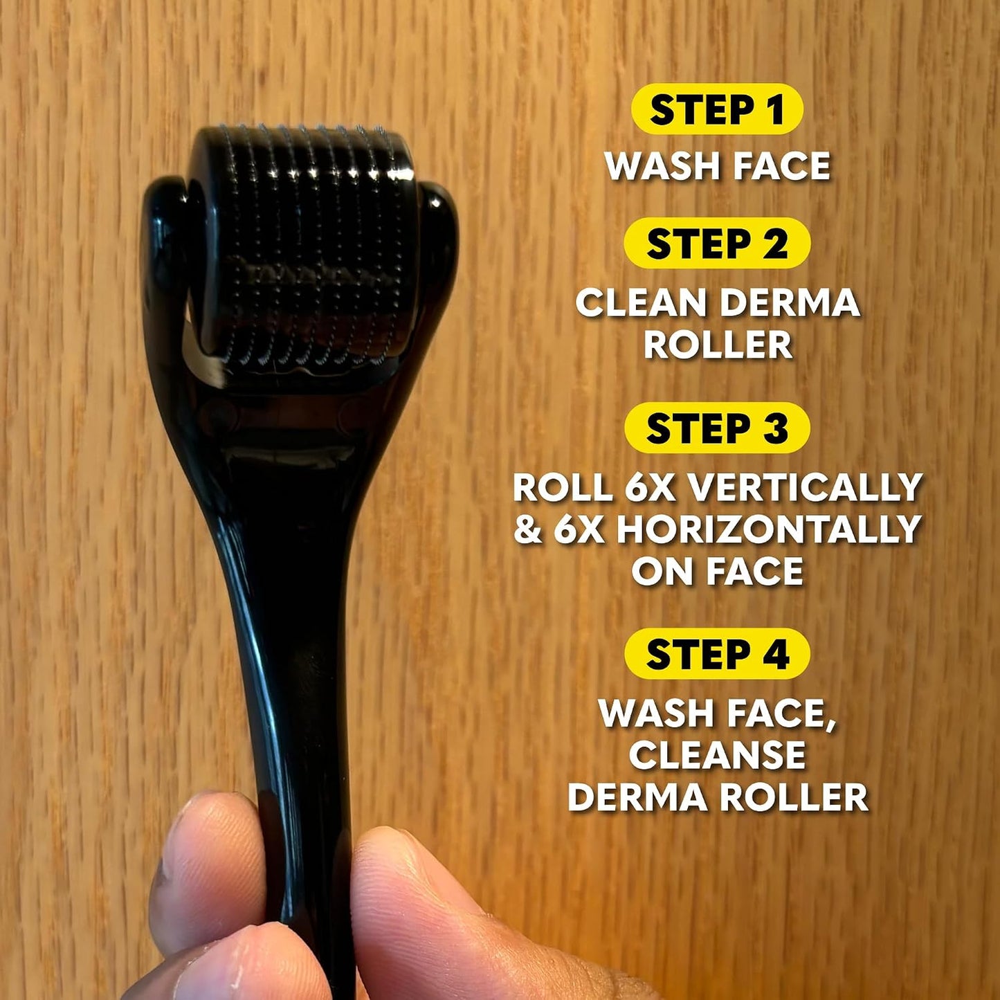 Beard Club  - Rodillo dérmico para rostro, cuerpo y cuero cabelludo