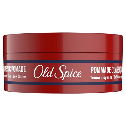 Pomada para peinar el cabello Old Spice, acabado mate, fijación media,63gr.