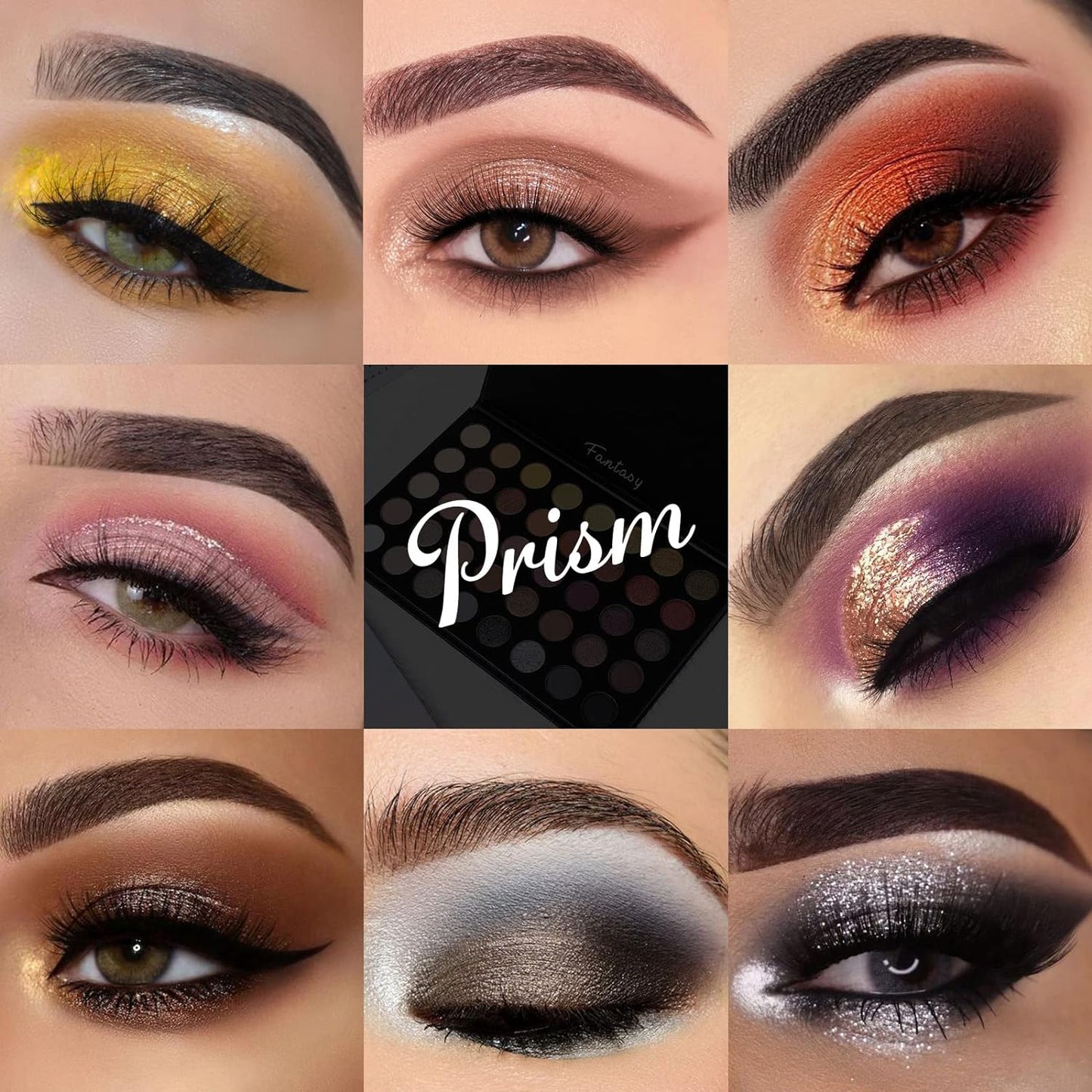 Ruoxi PRISM MAKEUP FANTASY CHANGEABLE Paleta de sombra de ojos profesional 40 colores