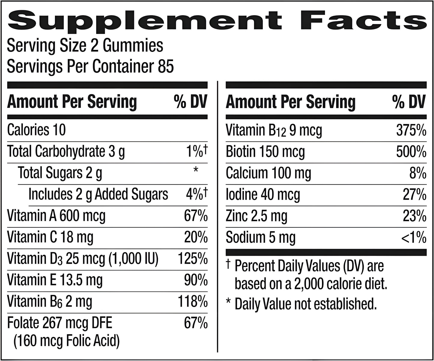 Centrum Multigummies Multivitamínico para mujer en gomitas