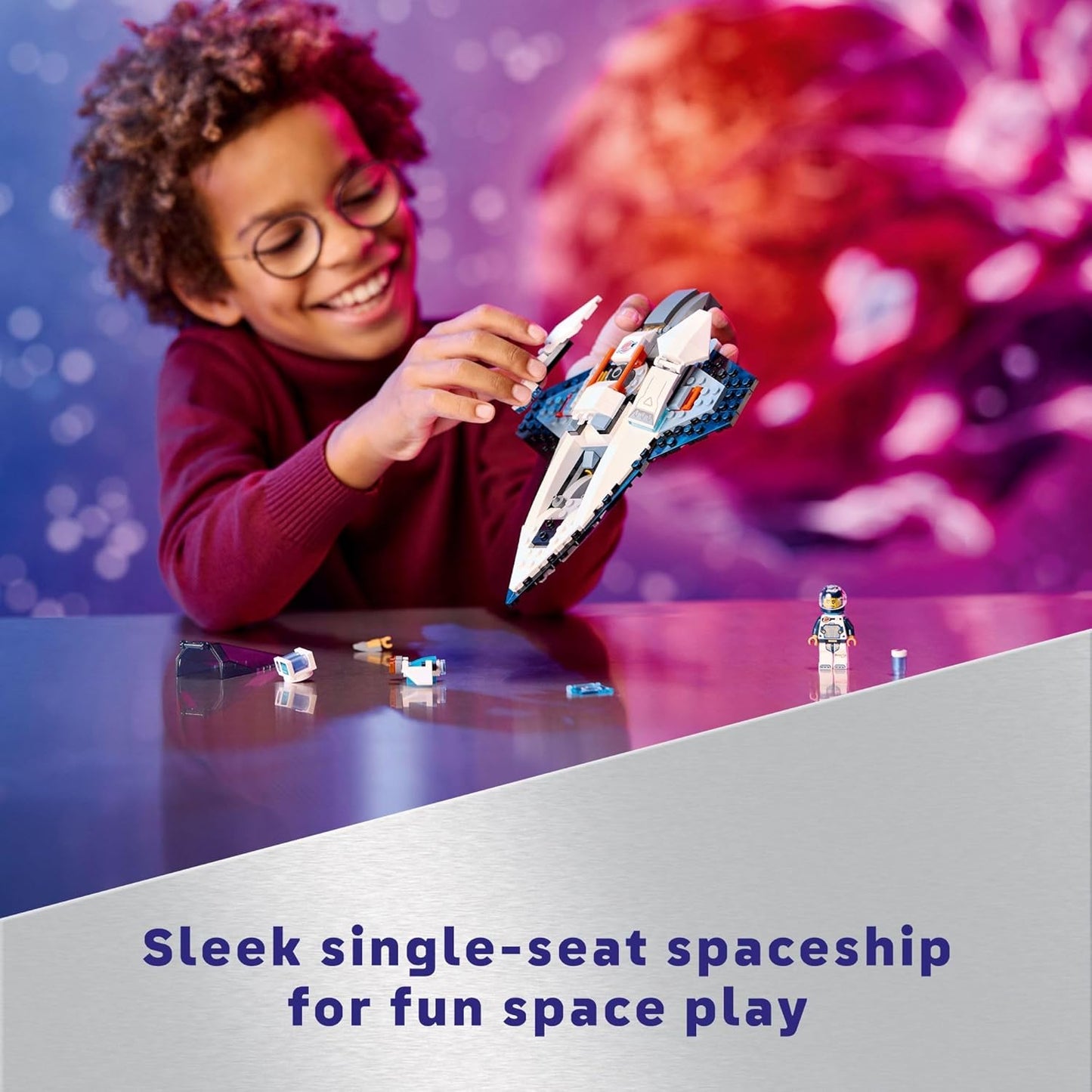 LEGO City Nave Espacial Interestelar de Juguete para Niños, 60430